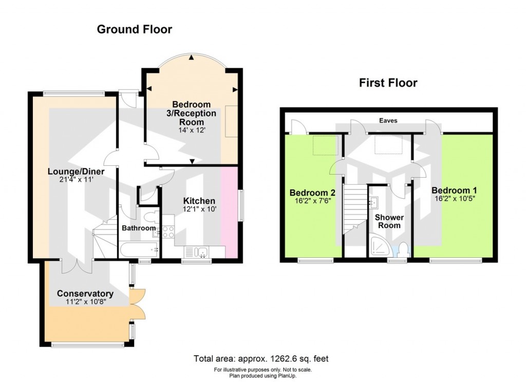 Floorplans For Beechers Road, Portslade