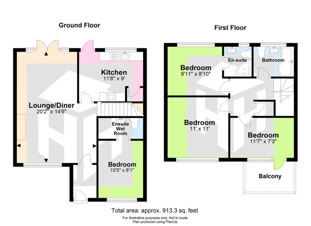 Floorplans For Weald Dyke, Shoreham-by-Sea