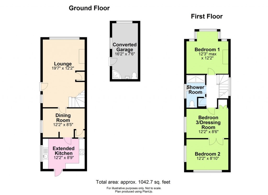 Floorplans For Albion Street, Southwick