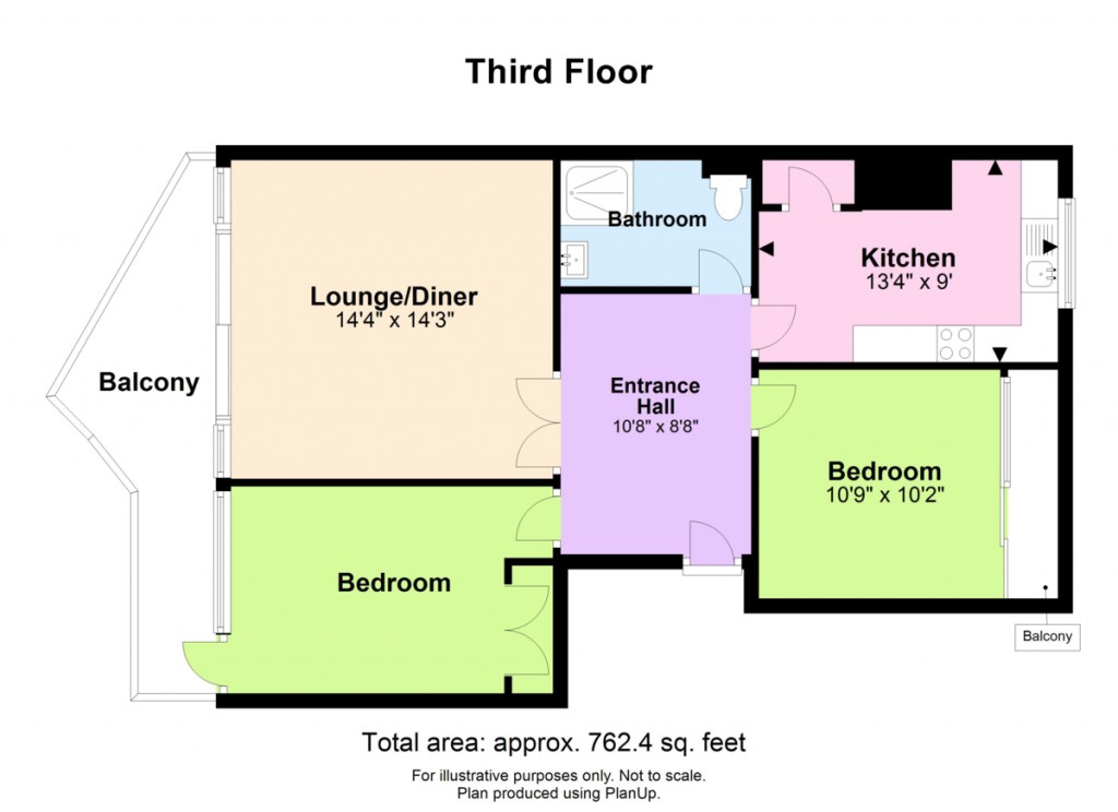 Floorplans For Riverside, Shoreham-by-Sea